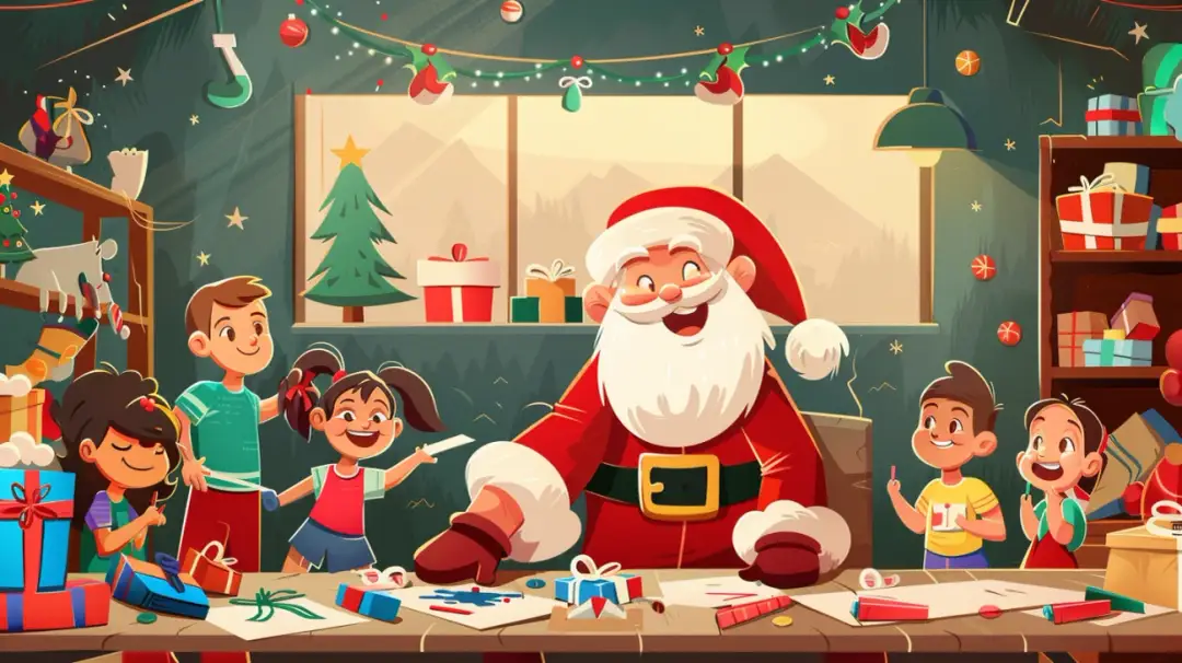 Mikołaj na karcie zajęć: kreatywne zabawy dla przedszkolaków