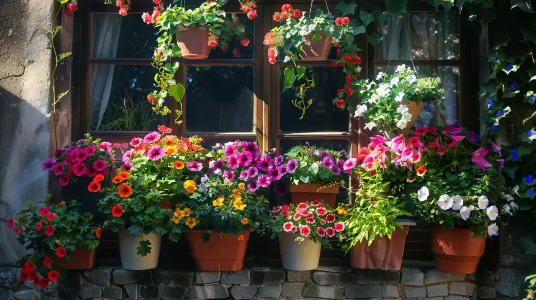 Kwiaty na parapet zewnętrzny - Jakie wybrać do domu?