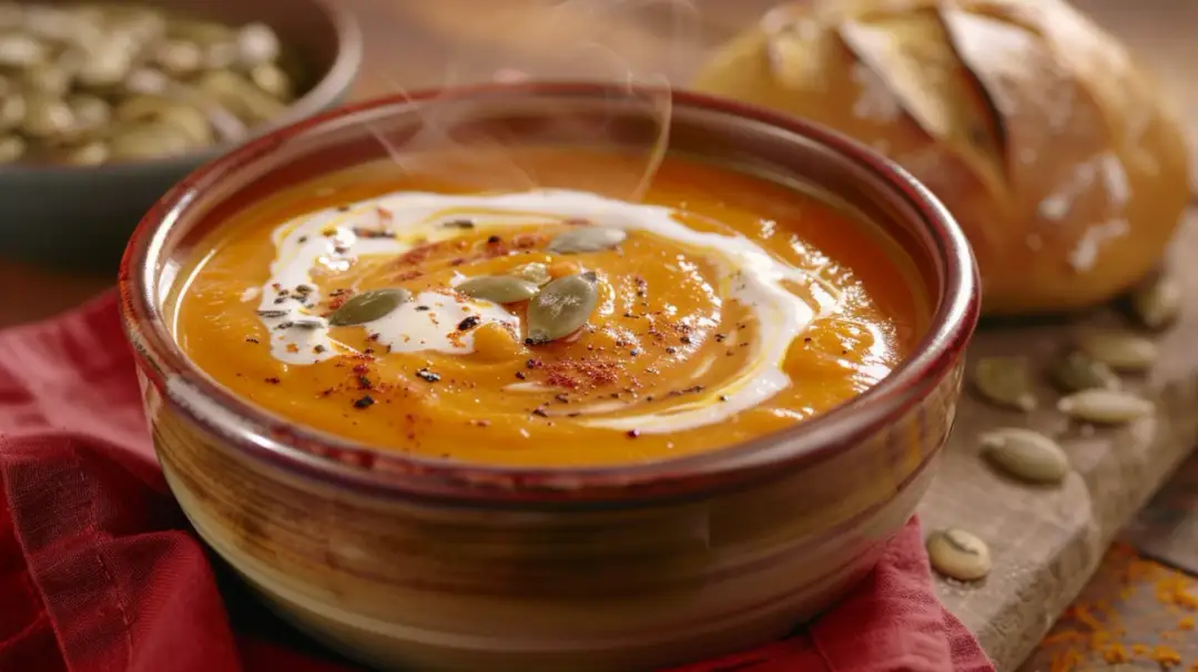 Zdrowy krem z dyni i marchewki: Idealny na jesienny obiad