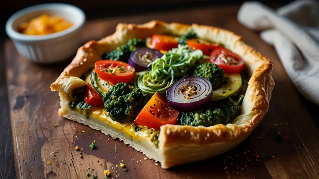 Ciasto francuskie z pesto i serem: Przepis na lekki i smaczny obiad