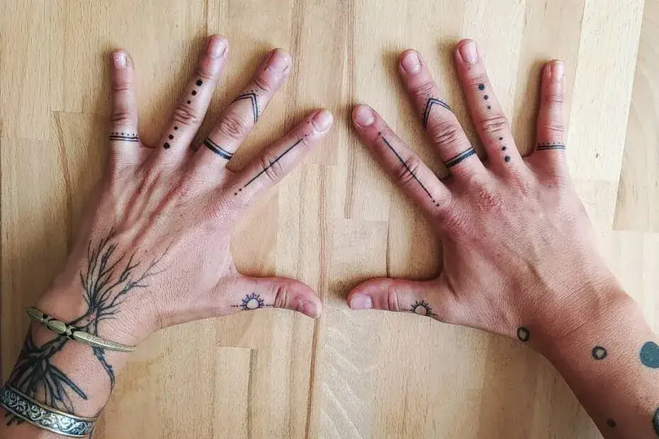 Znaczenie tatuaży na palcach męskich: symbolika i ukryte przesłanie