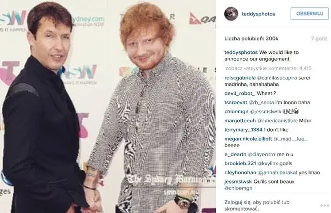 Czy Ed Sheeran jest gejem? Prawda o jego orientacji seksualnej