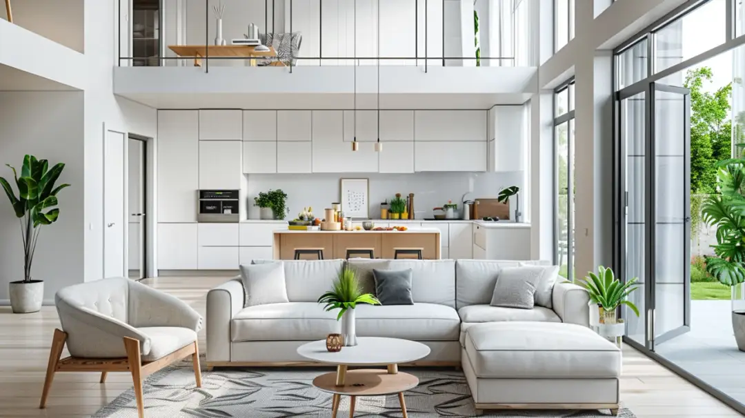 Salon z aneksem kuchennym: 7 pomysłów na aranżację