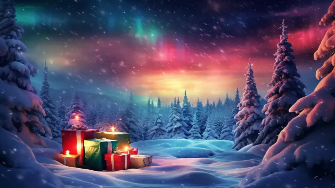 Widok pod choinką - Idealny prezent dla miłośnika Islandii!