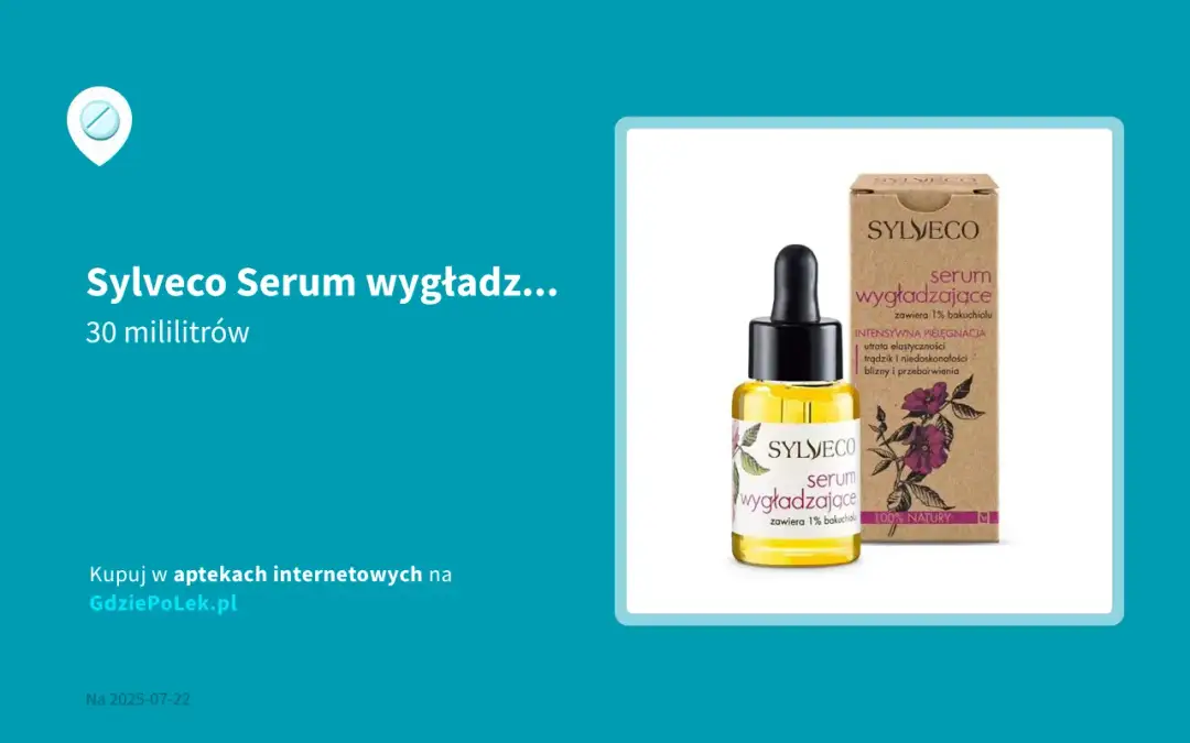 Sylveco serum wygładzające – skuteczna pielęgnacja dla wrażliwej cery