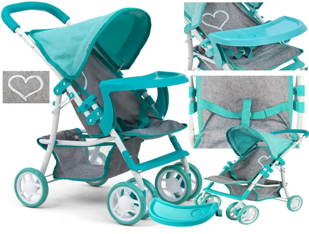 Spacerówka zabawka Knorr Toys – idealny wózek dla małych dziewczynek