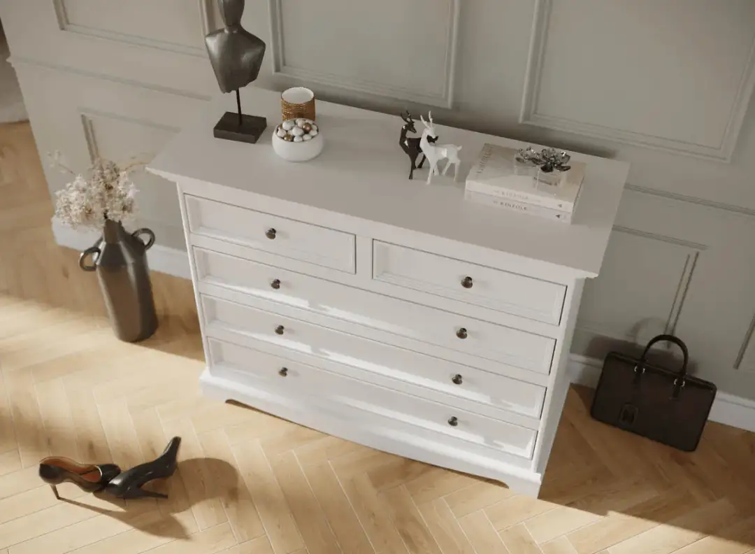 Co postawić na szafce w przedpokoju, aby wyglądała stylowo i funkcjonalnie