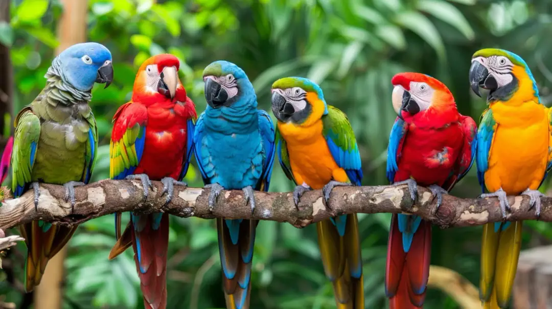 Papugi - ile lat żyją różne gatunki tych ptaków?