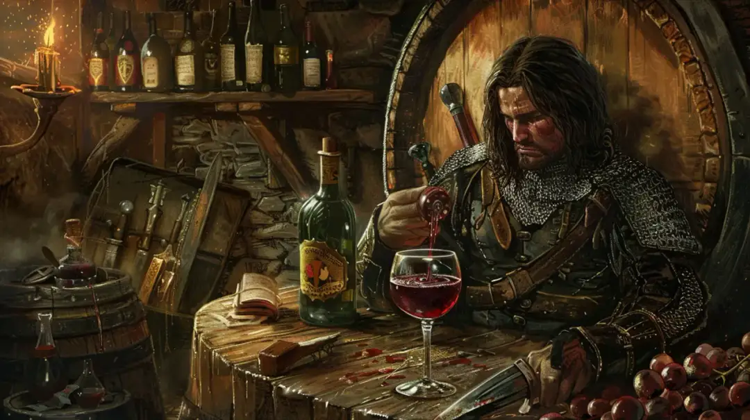 Wino w świecie Wiedźmina: Jakie trunki preferuje Geralt z Rivii?