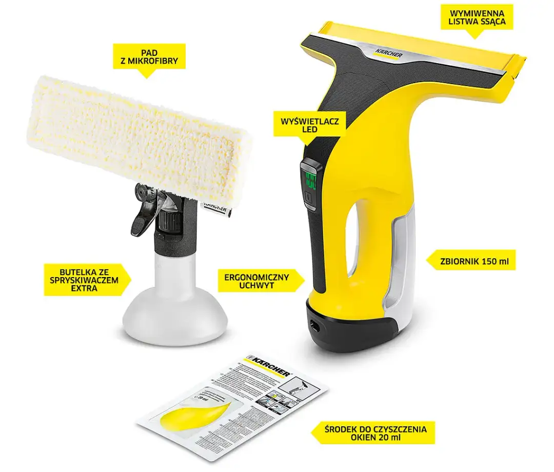 Jak działa myjka do okien Kärcher: sekrety skutecznego mycia bez smug