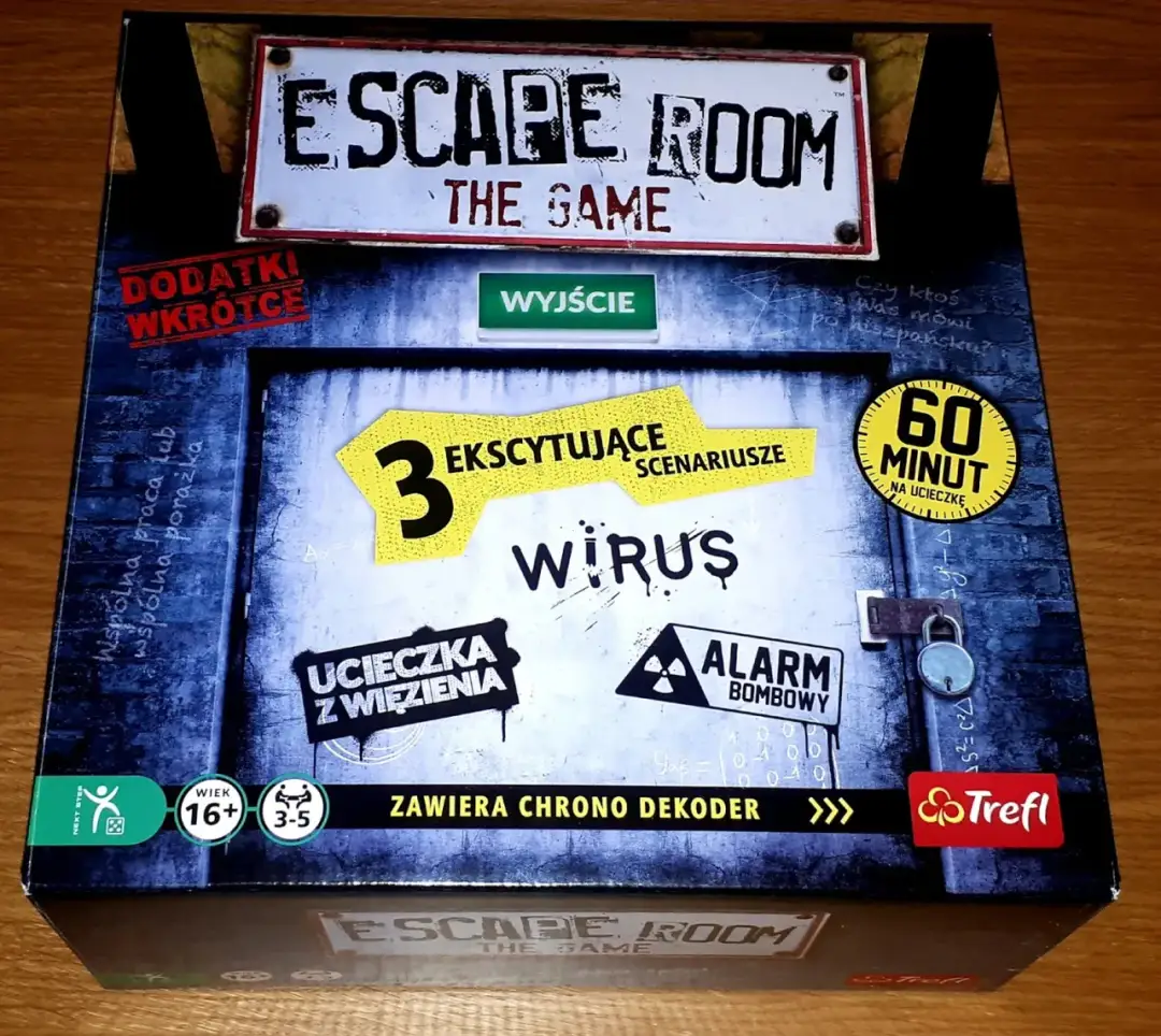 Escape room gra planszowa - sprawdź najlepsze gry planszowe typu escape room