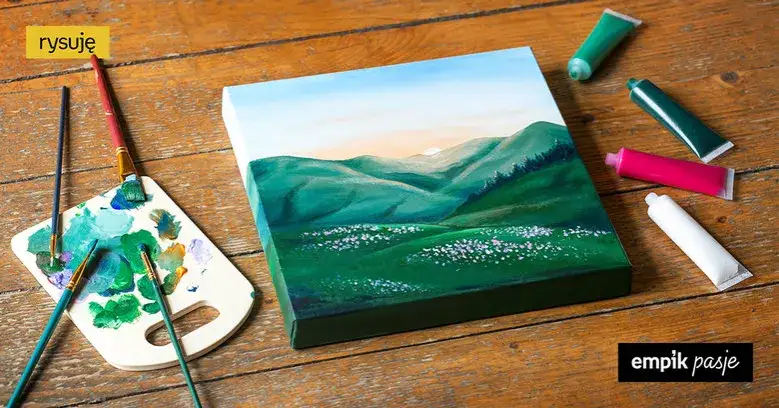 Na czym malować akrylami? Odkryj najlepsze powierzchnie i techniki