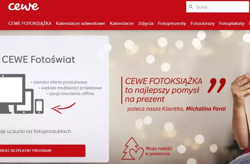Usługi fotograficzne CEWE w Carrefour: zdjęcia i fotoksiążki
