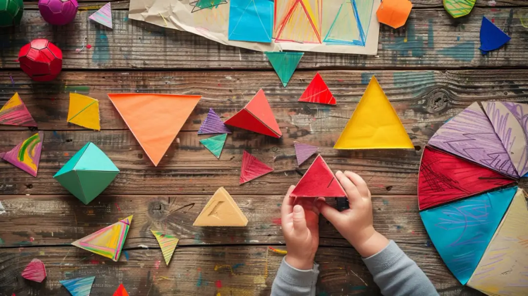 Karty pracy - zabawy z figurami geometrycznymi: pomysły na zajęcia