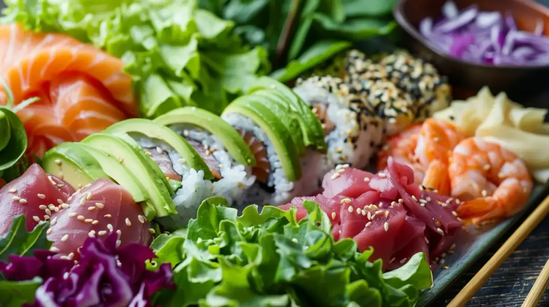 Jakie sałaty najlepiej komponują się z sushi? Sprawdź nasze typy!