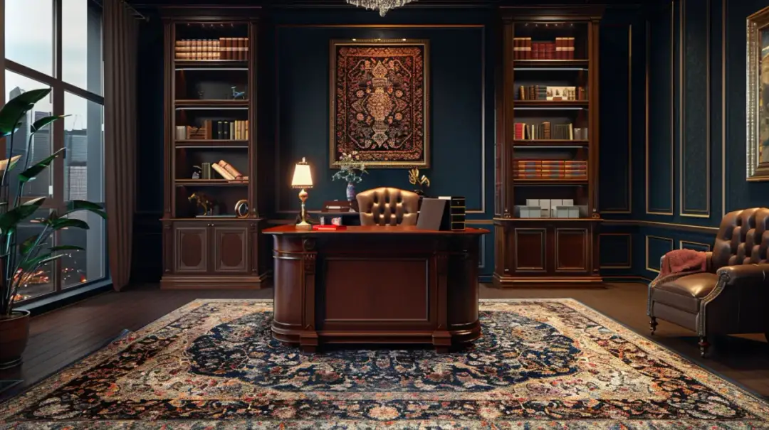 Jak dobrać dywan do gabinetu, aby podkreślić elegancję wnętrza?