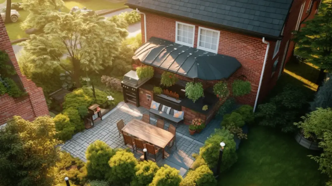 Czy zadaszony taras wlicza się do powierzchni zabudowy?