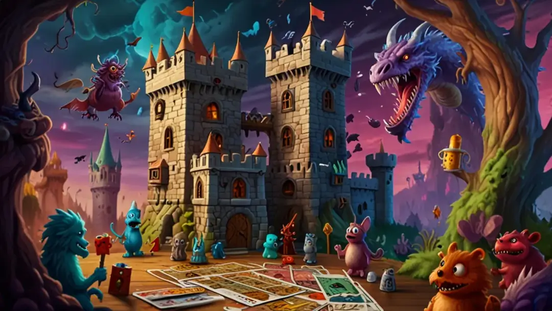  Gra planszowa Munchkin - Zdobywaj poziomy, zbieraj skarby i pokonuj potwory!