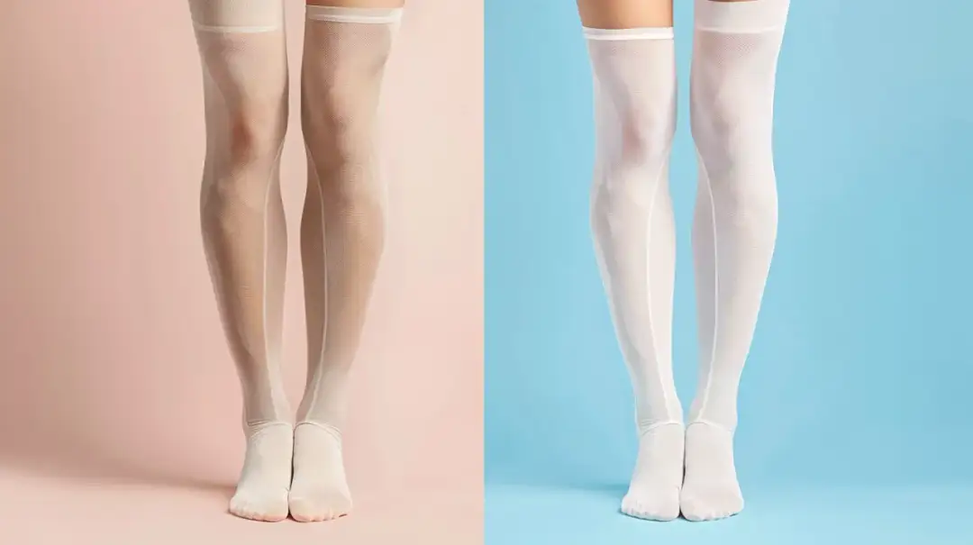 Pończochy medyczne vs ortopedyczne: Oto aż 5 kluczowych różnic Pończochy medyczne vs ortopedyczne: Oto aż 5 kluczowych różnic