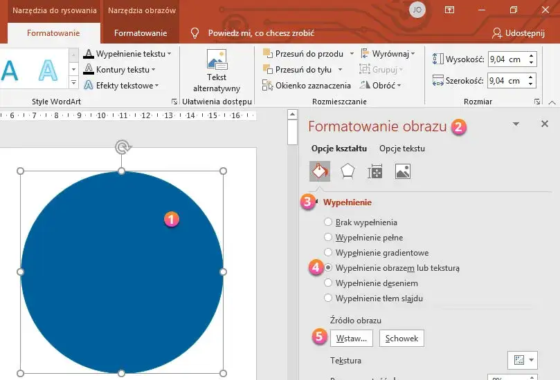 Proste metody jak zrobić okrągłe zdjęcie w PowerPoint - poradnik krok po kroku