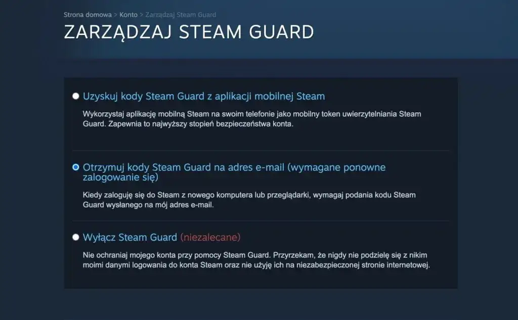 Steam Guard krok po kroku - jak włączyć skuteczną ochronę swojego konta