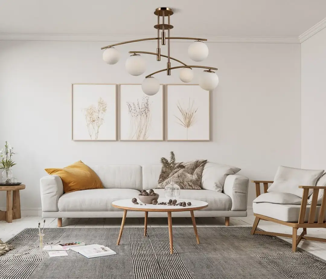 Jaki żyrandol do salonu wybrać? Poznaj 5 kluczowych zasad doboru lampy