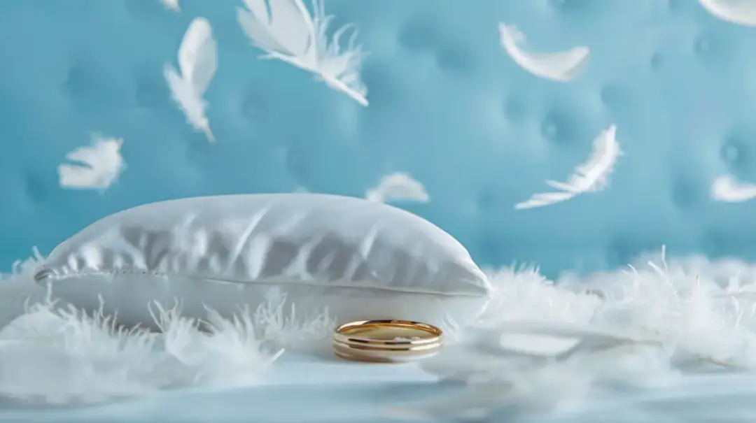 Obrączka i poduszka we śnie - sennik wyjaśnia znaczenie symboli