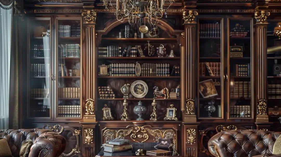 Biblioteczka retro - powrót do klasycznej elegancji wystroju
