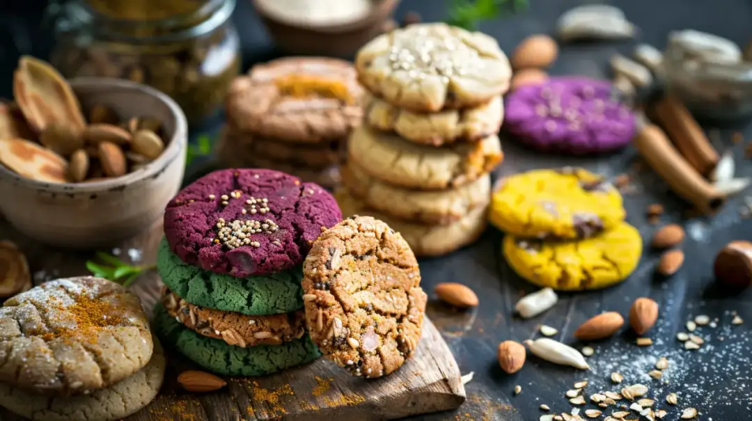 Ciastka z nietypowymi dodatkami: chałwą, migdałami i nie tylko - Poznaj przepisy!