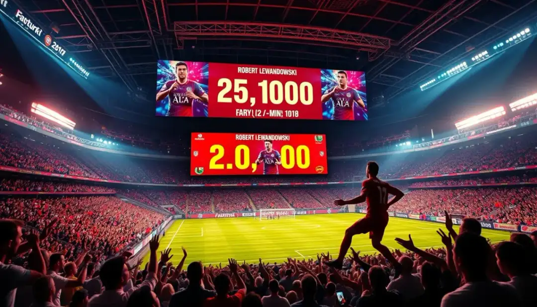 Ile zarabia Lewandowski na minutę? Zaskakujące liczby i fakty