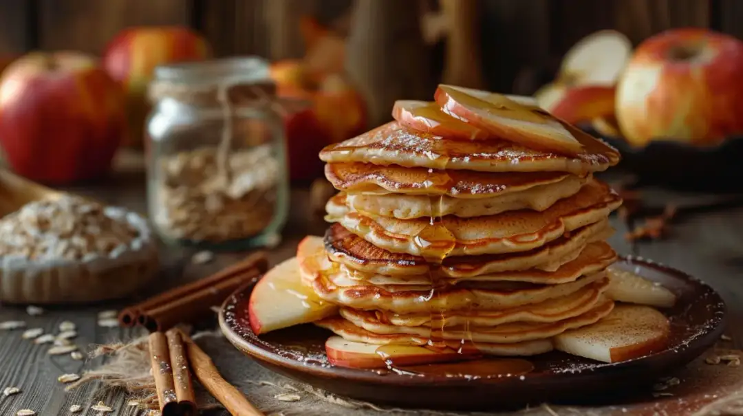 Placki owsiane z jabłkiem: Zdrowa i pyszna przekąska - prosty przepis