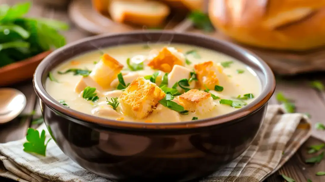 Rozgrzewający obiad: zupa jarzynowa lub serowa z kurczakiem - przepisy