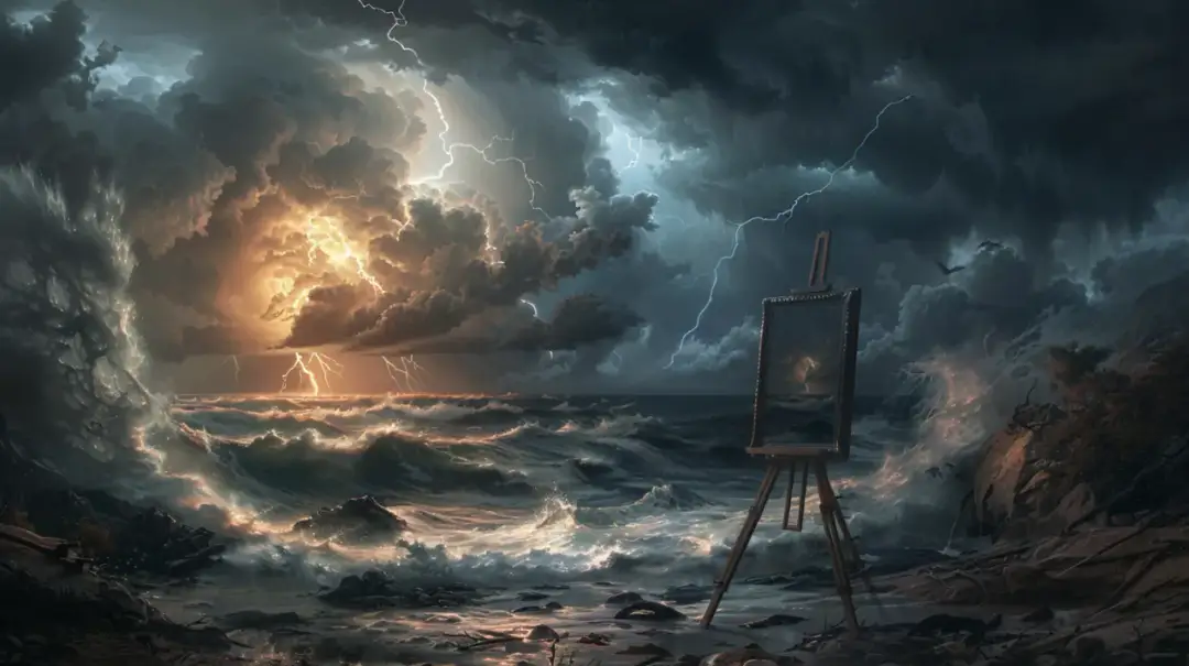 Burza w malarstwie: Jak artyści uwiecznili potęgę żywiołu?