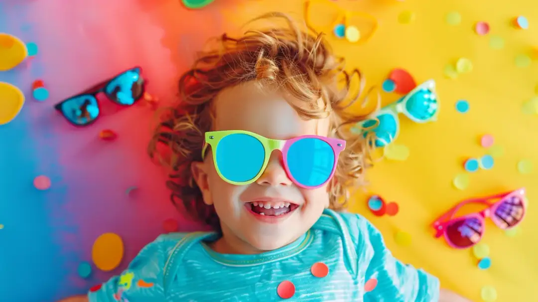 Okulary przeciwsłoneczne dla dzieci - modna ochrona oczu malucha