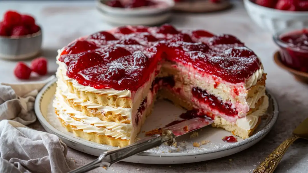 Ciasto ucierane z dżemem: Przepis na deser z niezwykłym smakiem.