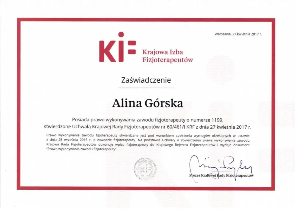 Kiedy wygasa prawo wykonywania zawodu fizjoterapeuty i jak tego uniknąć?