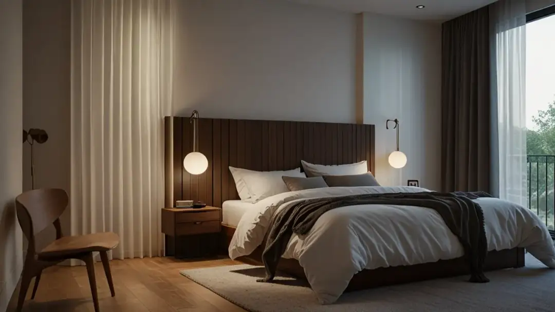 Lamele pionowe w sypialni: Praktyczne i estetyczne aranżacje