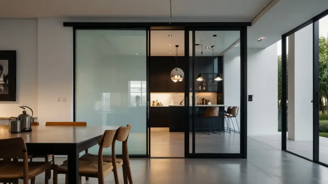 Czarne drzwi przesuwne: Nowoczesność czy klasyka wnętrz?