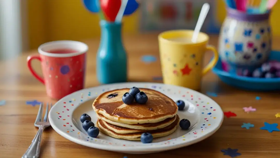 Placki z borówkami BLW: Zdrowe pomysły na śniadanie dla niemowlaka i małych dzieci