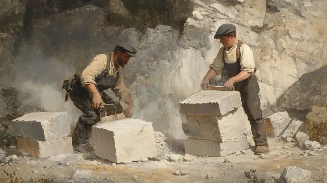 Kamieniarze Courbeta: analiza dzieła oraz stylu francuskiego artysty