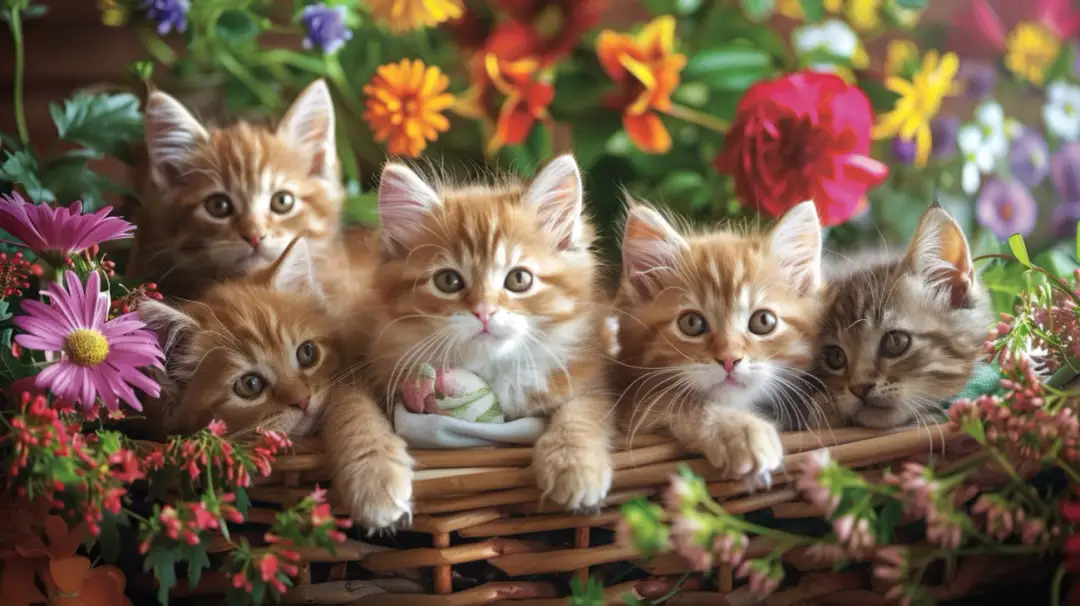 Szablon bazi z kotkami: Stwórz uroczą wiosenną dekorację do wydrukowania