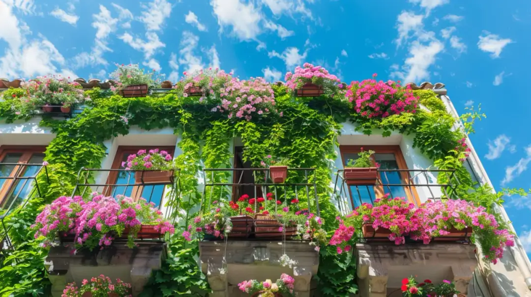 Kwiaty na balkon zdjęcia - Inspiracje na piękny balkon z roślinami 