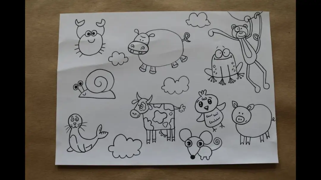 Jak narysować zwierzęta dla dzieci – proste sposoby na radość w rysowaniu