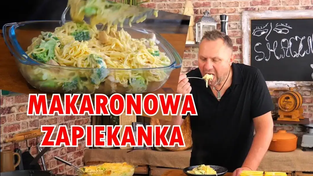 Zapiekanka makaronowa z kurczakiem i brokułami - prosta i smaczna receptura