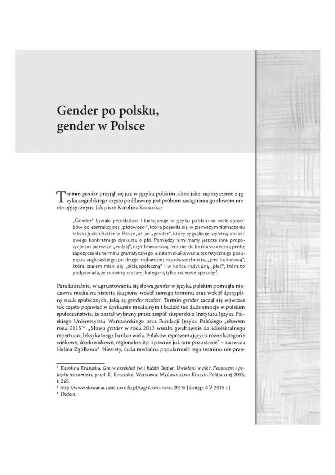 Gender po polsku: prawdziwe znaczenie, które cię zaskoczy