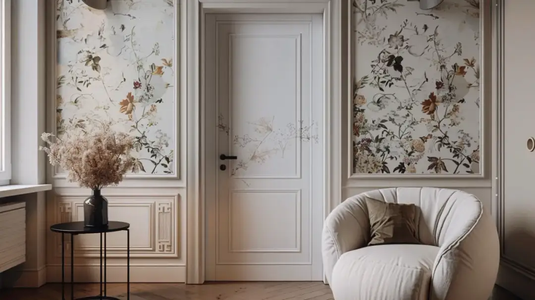 Drzwi ukryte tapeta: stylowe i praktyczne rozwiązania do wnętrz