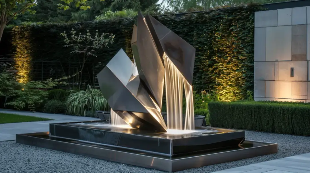Nowoczesna fontanna ogrodowa – Nowoczesny design Twojego ogrodu