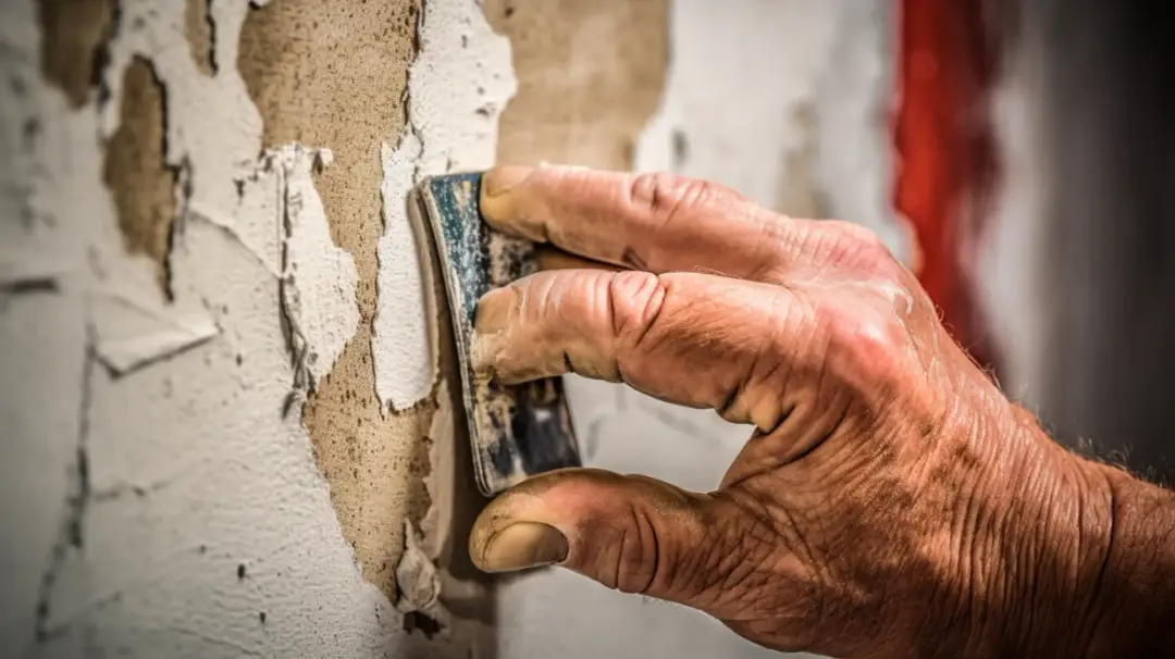 Czym wyrównać klej na styropianie?