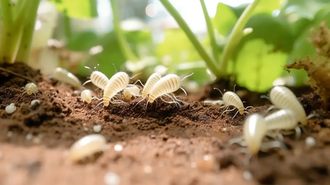 Białe robaki w domu: skuteczne sposoby na ich zwalczenie