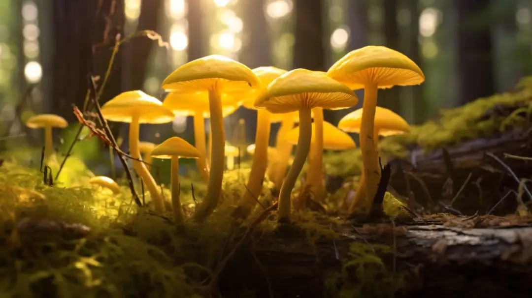 Gałęziak złocisty - Próchnilec gałęzisty i jego cechy